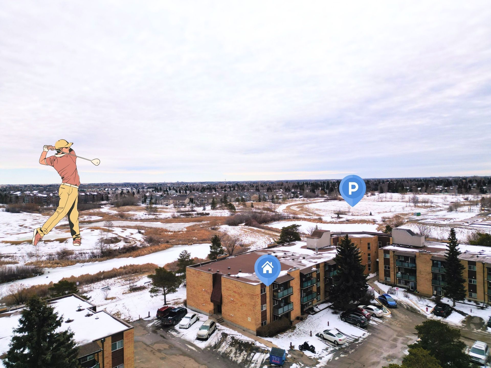 萨斯卡通河东顶层边户公寓出售——419 Tait Court #307——林与唐地产 - 9